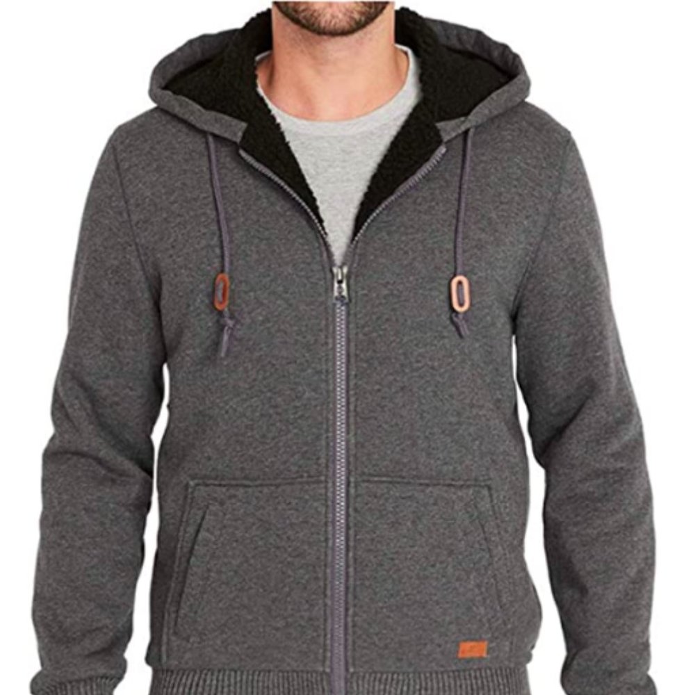 Buffalo Men’s Sherpa Lined Hoodie